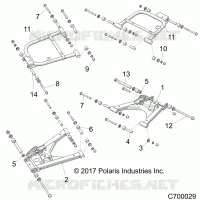 SUSPENSION TRASERA CONTROL ARMS