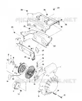 VENTILADOR CAJA AND ARRANQUE DE RETROCESO  Supertrak (4915871587025A)