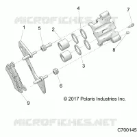 FRENO TRASERO CALIPER