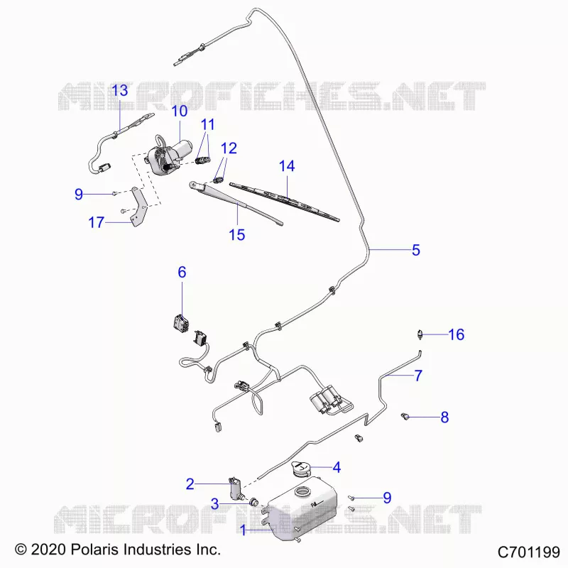 BODY, WATER BOTTLE PUMP ASM AND WIPER KIT