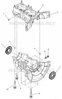 CAJA DEL CIGÜEÑAL LITE 0963433, EURO LITE E963433 and LITE DELUXE 0963431 (4931663166C004)