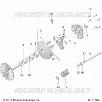 TREN, PRIMARY CLUTCH