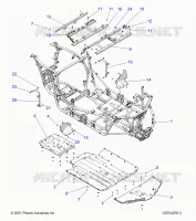CHASSIS, MAIN FRAME AND ESQUÃD PLATES