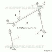SUSPENSIÃ“N DELANTERA, STABILIZER BAR