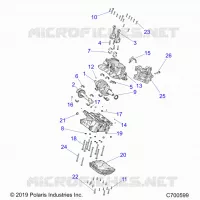 ENGINE, CRANKCASE AND CIGUEÑAL