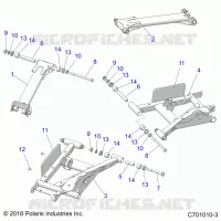 SUSPENSION TRASERA CONTROL ARMS