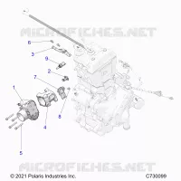 ENGINE, CUERPO DE MARIPOSA AND FUEL RAIL