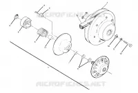accionado de embrague ASSEMBLY 250 4x4 / W928127 (4922872287C002)
