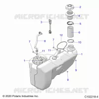 SISTEMA DE COMBUSTIBLE, FUEL TANK