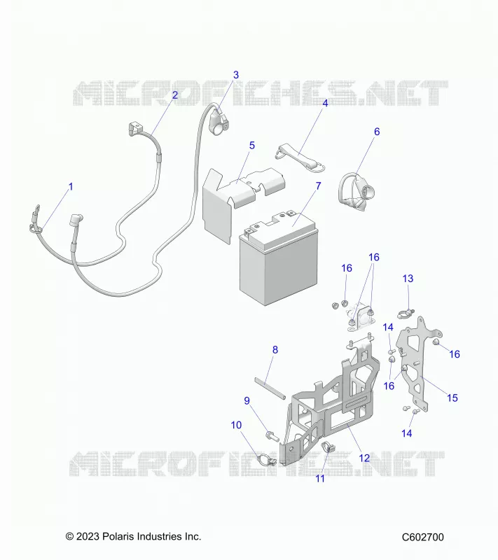 ELECTRICA, E.S. BATTERY/BOX AND CABLES