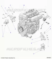 MOTOR, MOUNTING
