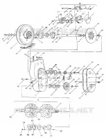 FRENO Y CADENACASE 500 AND 500 CLASSIC TO SERIAL NUMBER 1808614