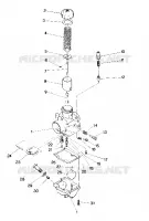 CARBURADOR SPORT AND SPORT GT DEALER MUST VERIFY JETTING   CARBURADOR ASSE (4915451545030A)