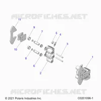 BRAKES, PINZA FRENO DELANTERA