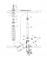 SUSPENSION, puntal delantero