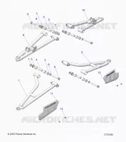 SUSPENSIÃ“N DELANTERA CONTROL ARMS