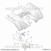 CARROCERÍA POSTERIOR CAB