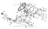 tapa del embrague ASSEMBLY 6X6 350L W938739 (4924062406030A)