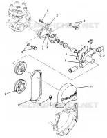 BOMBA DE AGUA Storm 0965782, Storm SKS 0965582,  Euro Storm E965782, Euro Stor (4931593159D003)