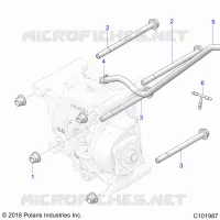 DRIVE TRAIN, MONTAJE DE ENGRANAJES, REAR