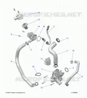 MOTOR, WATERPUMP AND BYPASS