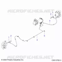 FRENO FRONTAL BRAKE LINE