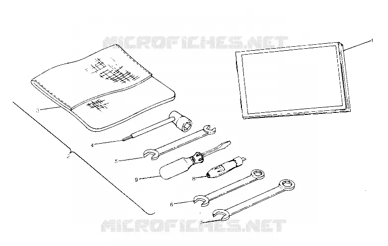 MONTAJE KIT DE HERRAMIENTA  350 4X4 (4919831983049A)