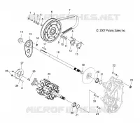 TREN, EJE DE TRANSMISIÓN and JACKSHAFT- S08MX6FS/FE (49SNOWDRIVETRAIN08600RR)