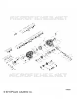DRIVE TRAIN, PRINCIPAL GEARCASE INTERNALS