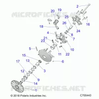 TREN, PRIMARY CLUTCH