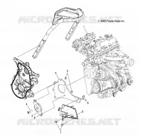 MONTAJE DEL MOTOR RH and FRONT