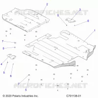 CHASSIS, ESQUÃD PLATES