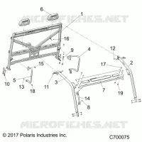 CHASSIS, CAB BASTIDOR