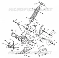 El balanceo del brazo y CHOQUE 4X4 400L W948140 (4926772677B013)