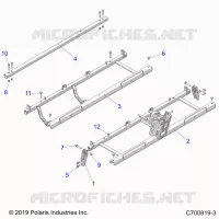 CHASSIS, ASIENTO SUPPORTS- G21GMJ99AJ/AZ/BJ/BZ (C700819-3)