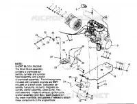 MONTAJE DEL MOTOR 500 CARB 0952764 (4929192919C001)