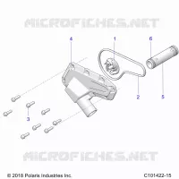 MOTOR, WATERPUMP IMPELLER AND COVER