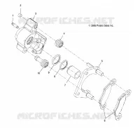 BRAKES, PINZA TRASERA