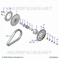 TREN, SECONDARY CLUTCH