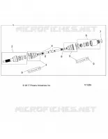 DRIVE TRAIN, TRASERO DEL EJE DE TRANSMISION