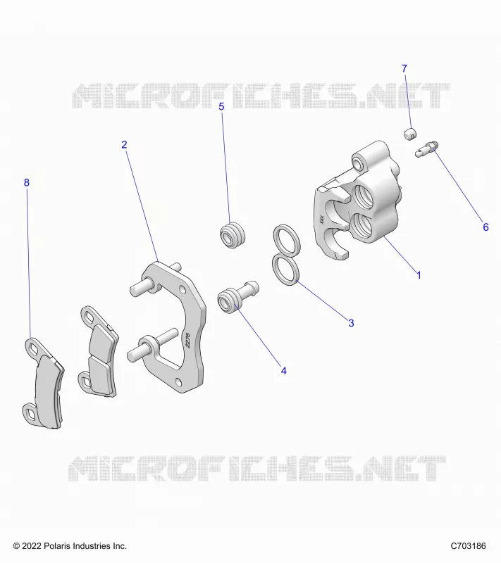 BRAKES, PINZA TRASERA