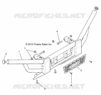 CHASSIS, FRONT PARACHOQUES