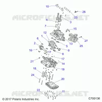 ENGINE, CRANKCASE AND CIGUEÑAL