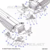 CHASSIS, BULKHEAD ASM.