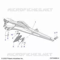 SUSPENSION TRASERA TRAILING ARMS