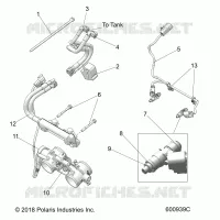 FUEL SYSTEM, RAIL, LINES AND CUERPO DE MARIPOSA