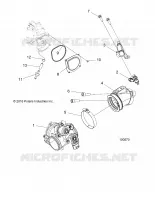 CUERPO DE MARIPOSA AND FUEL RAIL
