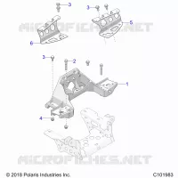 CHASIS, BULKHEAD AND FRONT CAB SUPPORT