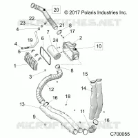 ENGINE, TOMA DE AIRE SYSTEM