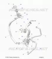 MOTOR, WATERPUMP AND BYPASS